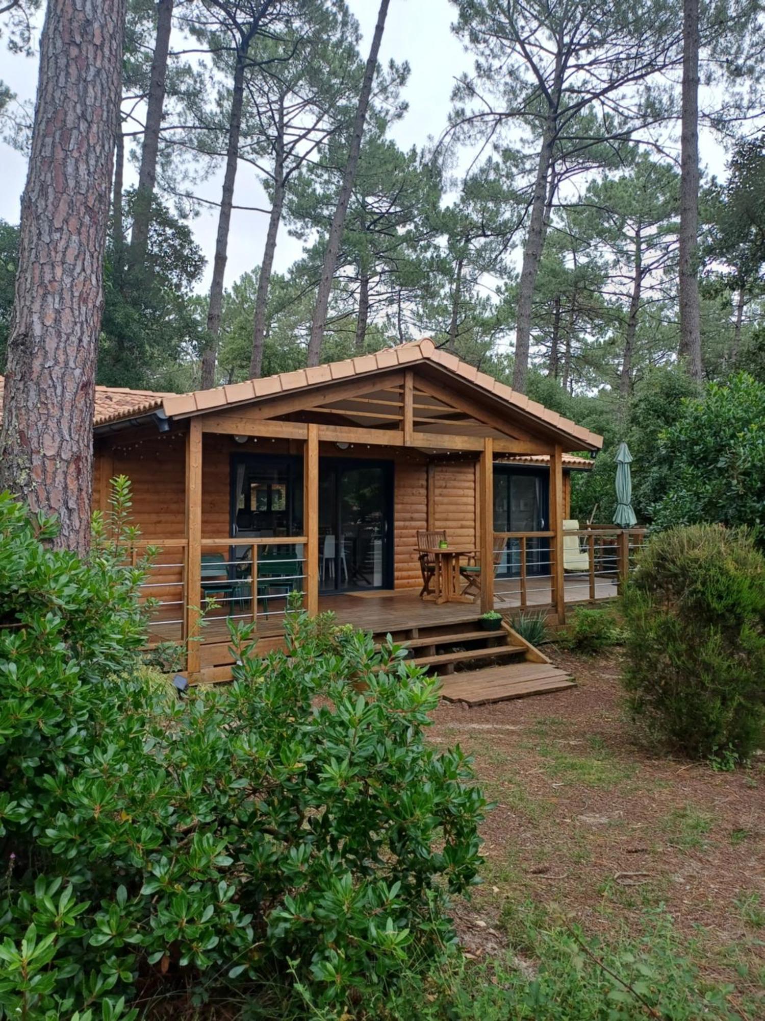 Chalet la lande Ondres Extérieur photo